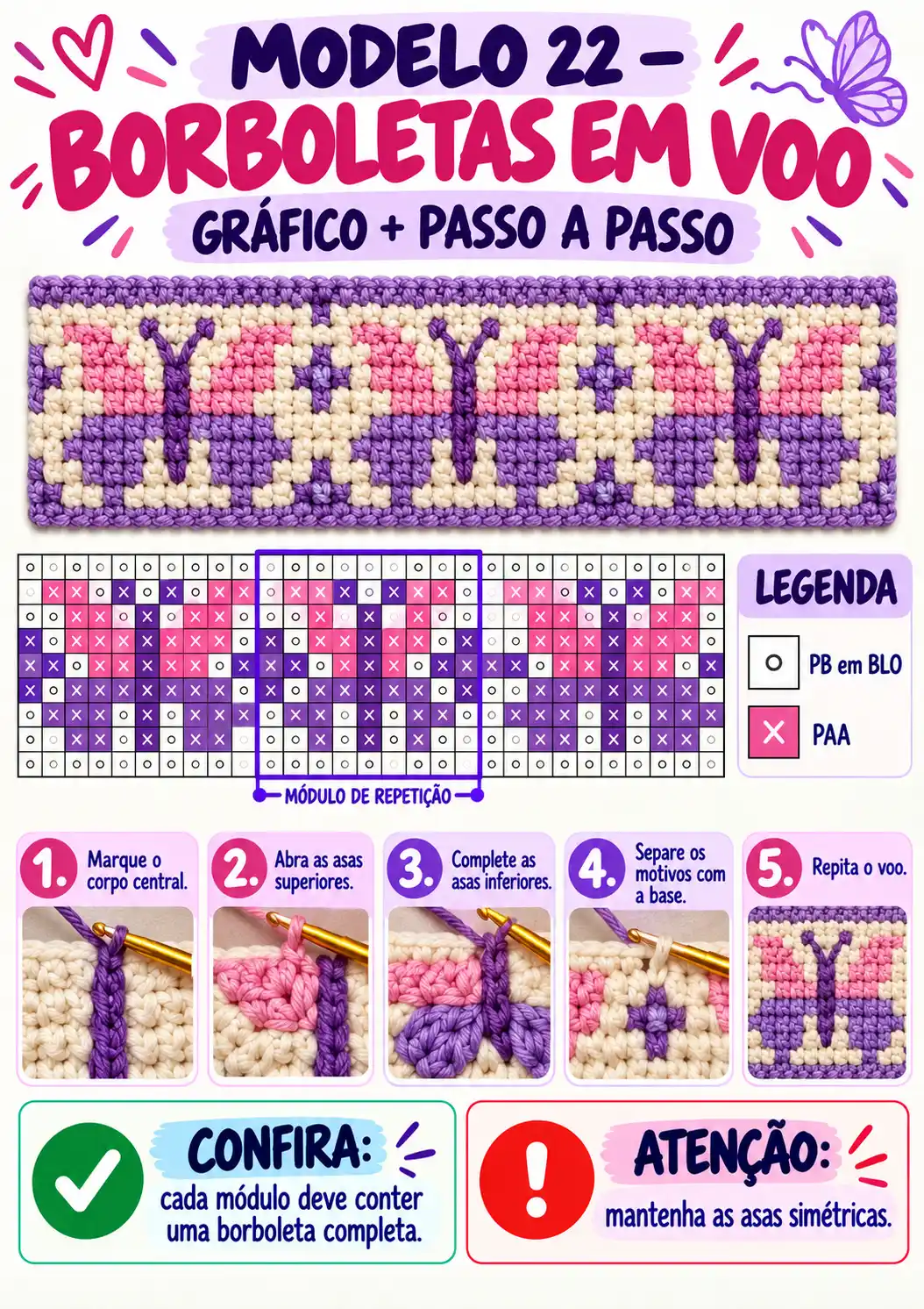 Prévia do modelo Borboletas em Voo